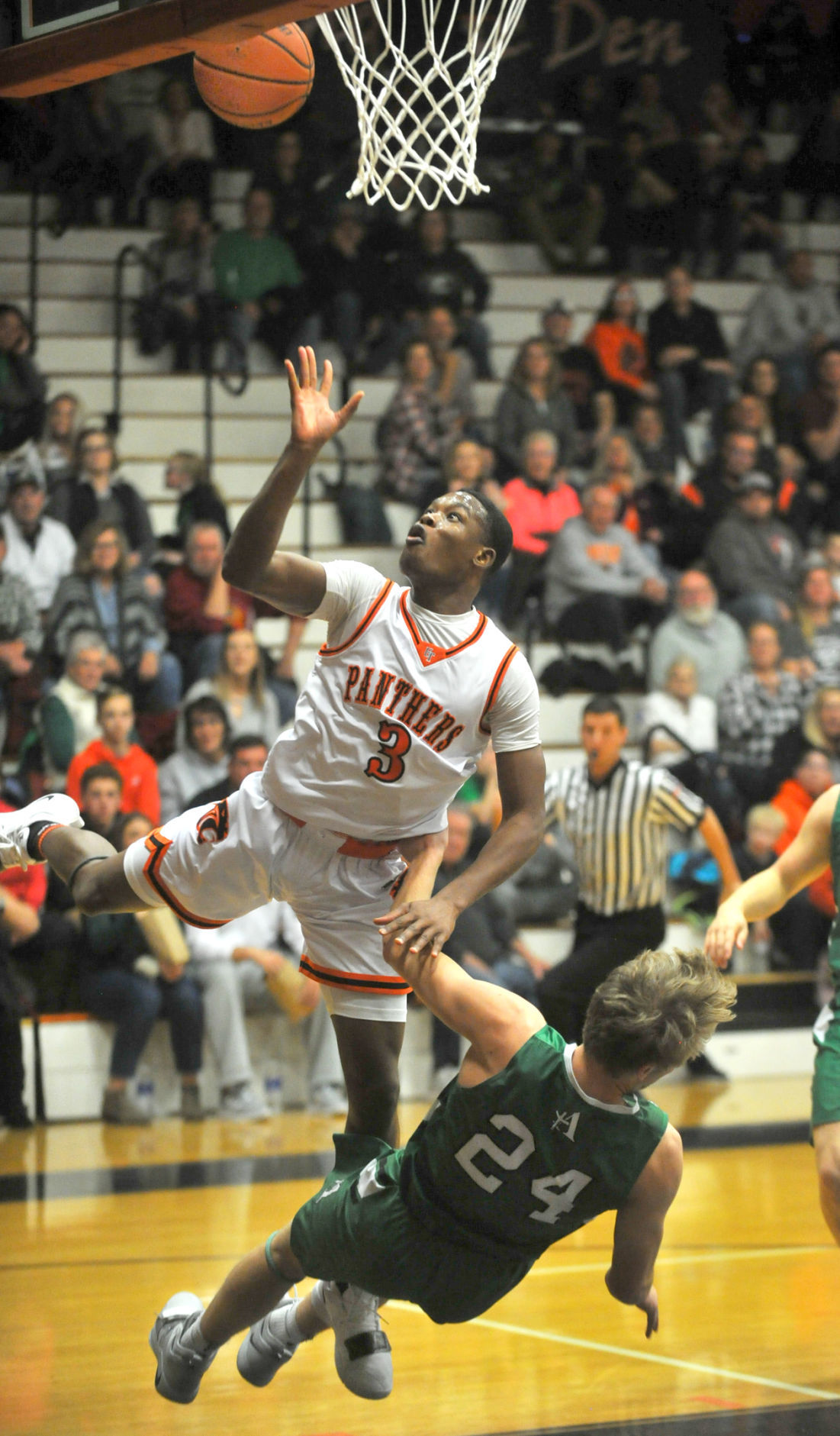 Alleman vs United Township boys basketball